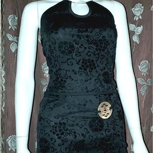 🖤VTG Sweet Blk Paisley Skirt Set by Free Paris 🖤